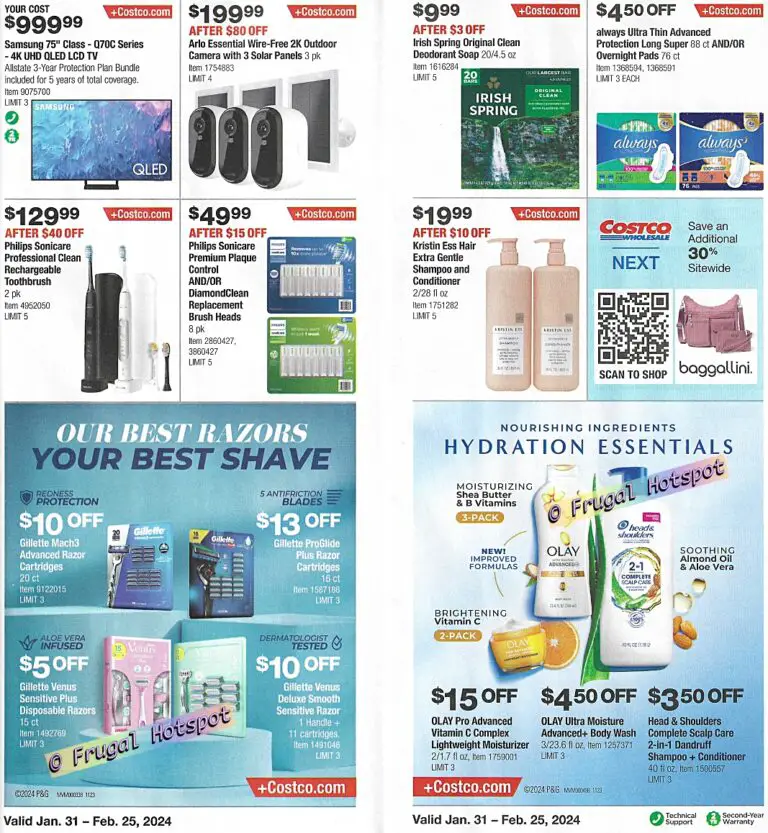 Costco Coupon Book FEBRUARY 2024