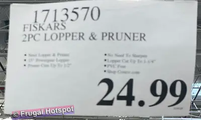 Fiskars Lopper and Pruner | Costco Price