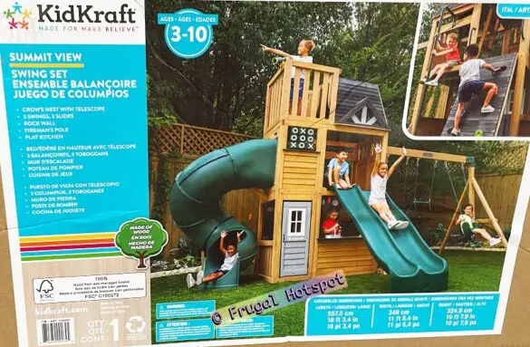 KidKraft Summit View Swing Set - Costco Sale! | Frugal Hotspot