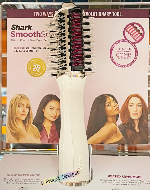 Shark SmoothStyle Heated Comb Dryer | Costco Item 1786838