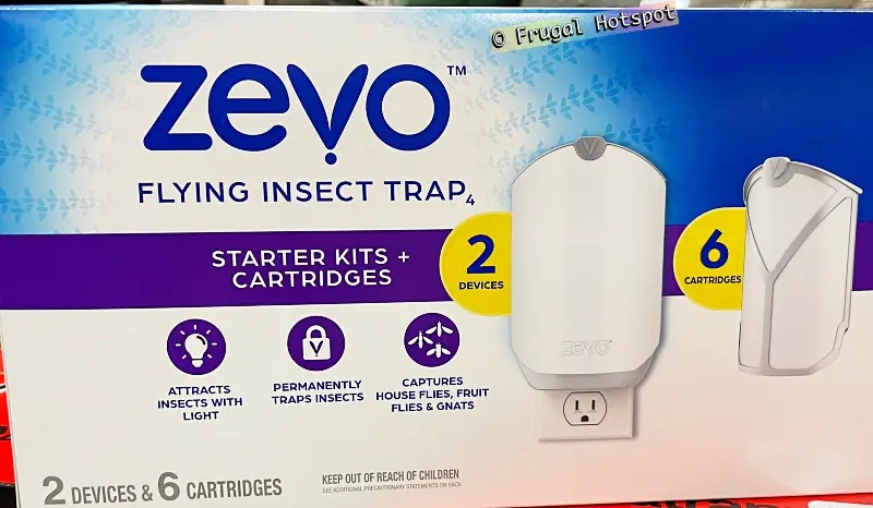 Zevo Flying Insect Trap Starter Kit and Cartridges | Costco 1750832