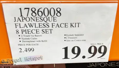 Japonesque Flawless Face Kit 8 Piece Set | Costco Price