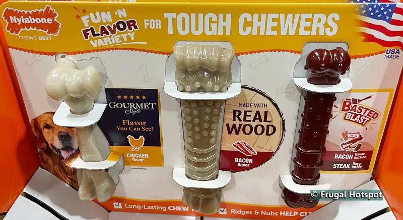 Nylabone Tough Chew 3 pack | Costco Item 1812187