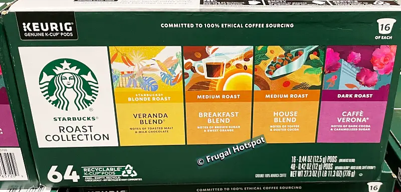 Starbucks Variety Pack Kcup Pods | Veranda | Breakfast | House | Carre Verona