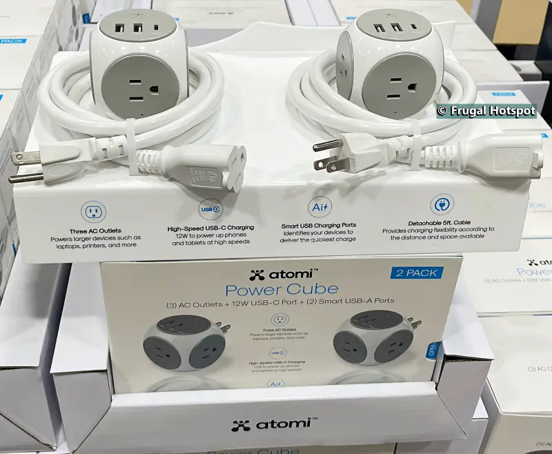 Atomi Power Cube 2 pk | Costco 1718615