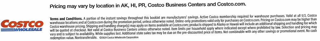 Costco Coupon Book OCTOBER 2024 | Insert