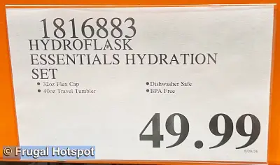 Hydro Flask Essential Hydration Set | Costco Price | Item 1816883