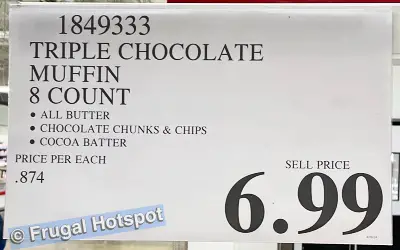 Triple Chocolate Muffin | Costco Price