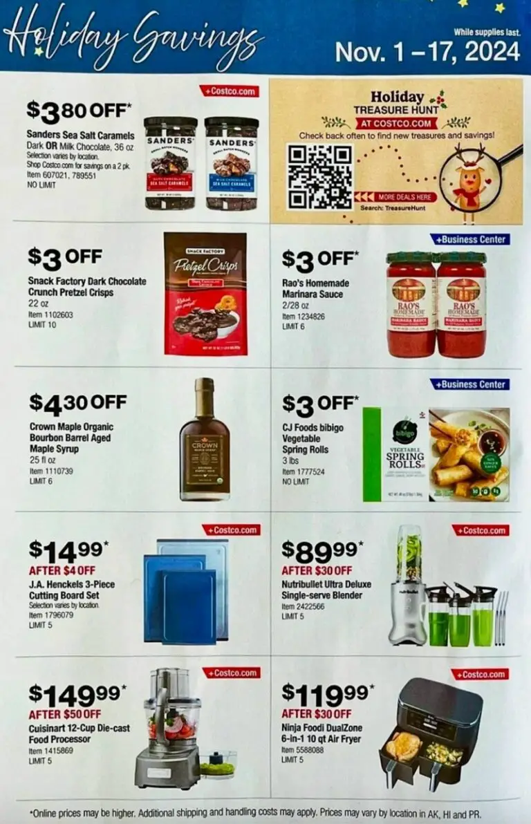 Costco Black Friday 2024 Ad (Plus PreBlack Friday Sale!)