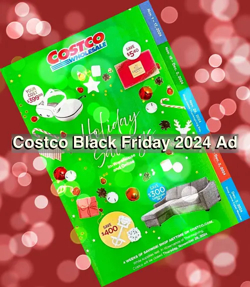 Costco Black Friday 2024 Ad | Cover