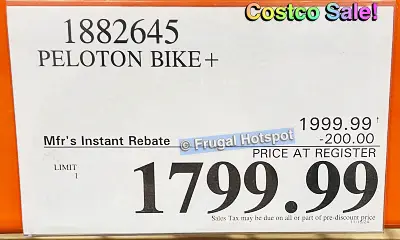 Peloton Bike | Costco Sale Price