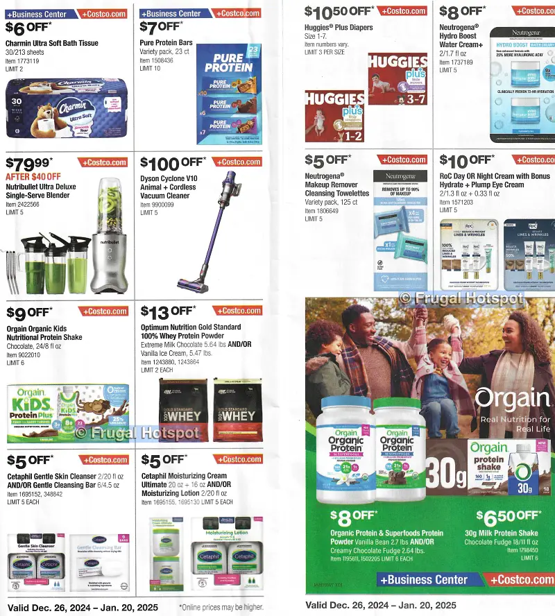 Costco Coupon Book JANUARY 2025 Frugal Hotspot